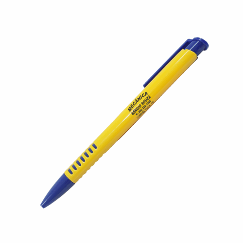 CANETA CORPO AMARELO 3017