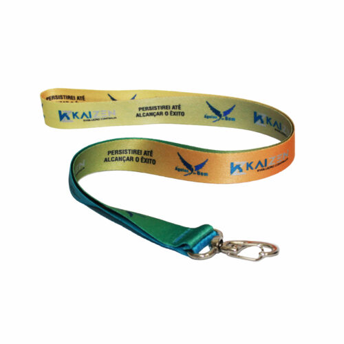CHAVEIRO MOTO CORDÃO VIÉS SUBLIMADO COM ENGATE