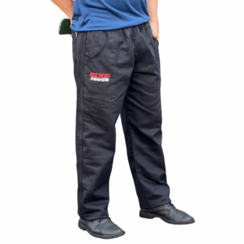 CALÇA PROFISSIONAL PESADA COM ELÁSTICO E CORDÃO