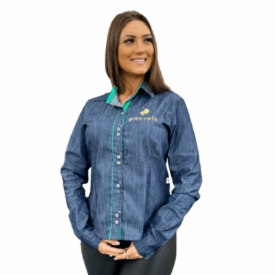 CAMISETE SOCIAL FEM. REC. ÁGUIA ESTILO