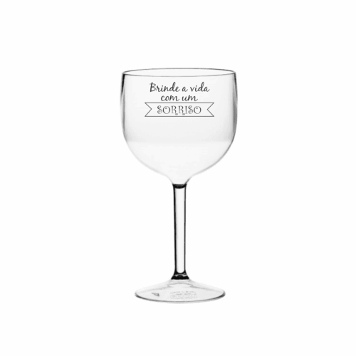 TAÇA DE GIN TRANSPARENTE