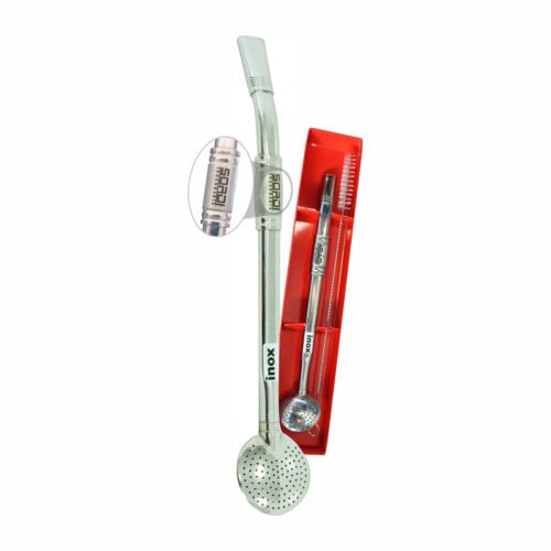 BOMBA INOX COM DETALHE E ROSCA