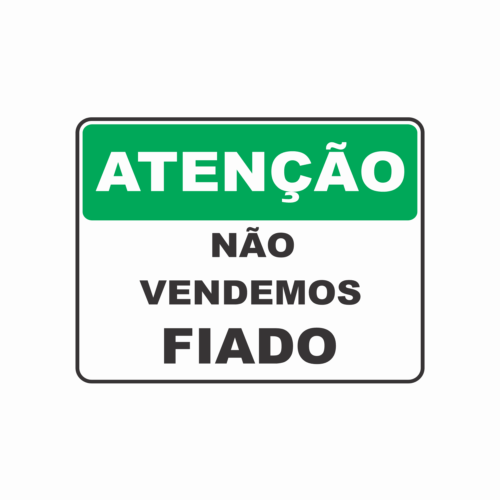PLACA PARA COMÉRCIO