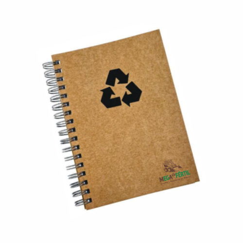 CADERNO KRAFT ECOLÓGICO