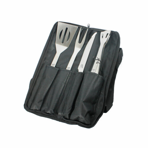 KIT TALHERES PARA CHURRASCO 4 PEÇAS