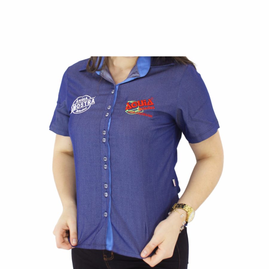 CAMISETE FEM MOD SLIM REC FIT