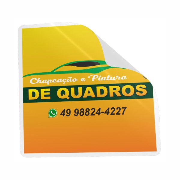 adesivo impressão digital