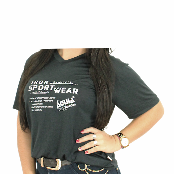 camiseta iron 100% poliamida