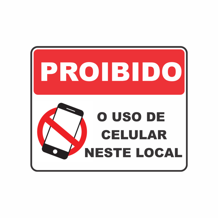 placa proibido uso do cll 1